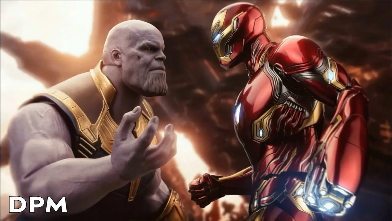 Tiësto & Ava Max - The Motto (@Kamran747 Remix) Iron man vs Thanos - Avengers Infinity War 4K 60FPS
