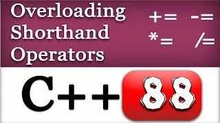 Overloading Short Hand Operators Operator Function as Friend Function C Tutorial