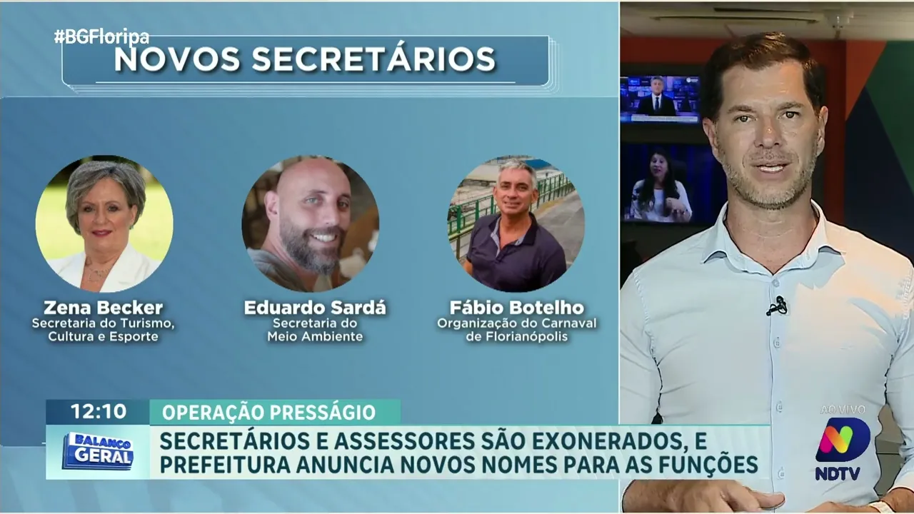 Operação Presságio: Prefeitura de Florianópolis passa por renovação