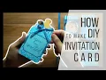 DIY Invitation Card - pencilpiece