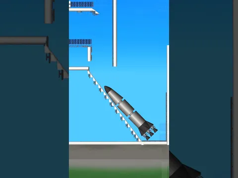 Big Rocket Launch 🚀 Massive Liftoff Mission | Spaceflight Simulator #shorts #sfs
