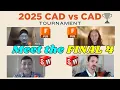 Lagu 2025 CAD vs CAD Tournament - Meet the FINAL 4 of the WORLD CHAMPIONSHIP of 3D CAD Speedmodeling