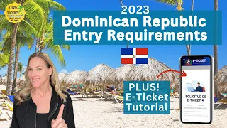 Como llenar el E-Ticket para la Republica Dominicana Requisitos de entrada para la Republica Do