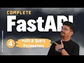 Path Parameters Query Parameters in FastAPI FastAPI Tutorial