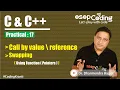 - Call by Value Call by Reference Swapping number using pointer tutorial