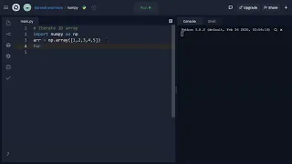 Iterating 1D array
