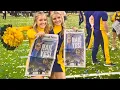 J J McCarthy celebrates Michigan championship with girlfriend Katya and family JJ