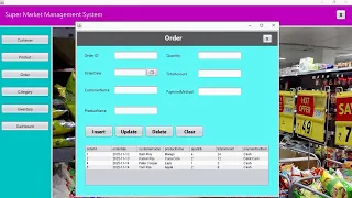 Java Full Project Supermarket Management System with Source Code