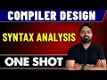 Compiler Design Syntax Analysis in One Shot GATE 2023
