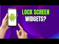 Unlock Hidden Lock Screen Widgets on Android - Turn Them On or Off Fast