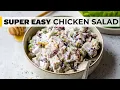 CRANBERRY CHICKEN SALAD easy healthy recipe