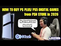 How to Buy PS5 Games PS Plus from PSN Store 2026 GCash SEAGM
