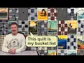 Download Lagu National Parks Scrap-Tasitc Bucket List Quilt with Men's Shirt scraps