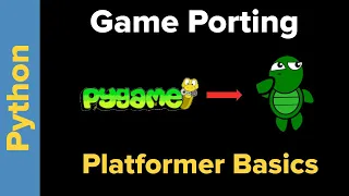 Python Game Porting Tutorial Pygame to Turtle Platformer