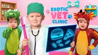 Oliver Menjadi Dokter Hewan dan Cerita Hewan Lainnya untuk Anak-anak