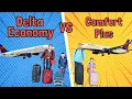 Delta Economy vs Comfort Plus