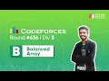 Codeforces Round 1343 B - Balanced Array Competitive Coding Coding Blocks