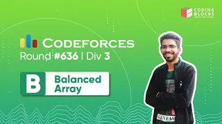 Codeforces Round 1343 B - Balanced Array Competitive Coding Coding Blocks