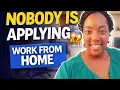 30 Remote Jobs Nobody Is Applying To Hiring Right Now Work from Home Jobs 2026