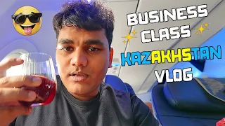 Family Trip to Kazakhstan in Business Class ✨ | Vlog Day 1