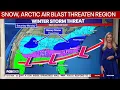 DC weather Snow arctic air blast threaten region this weekend