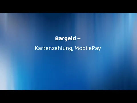 Bargeld u2013 Kartenzahlung, MobilePay