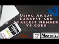 Java Array Find Largest and Smallest Numbers Complete Tutorial with Code in Tamil