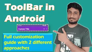 How to Customize Your Android Toolbar Action Bar Tutorial