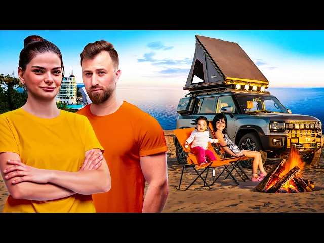 მილას პირველი შეხვედრა ზღვასთან ?! - ოჯახური გასეირნება Castello Mare-ში