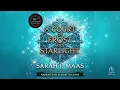 A Court of Frost and Starlight 10th Anniversary Recording - Sarah J Maas Fantasy Romance book
