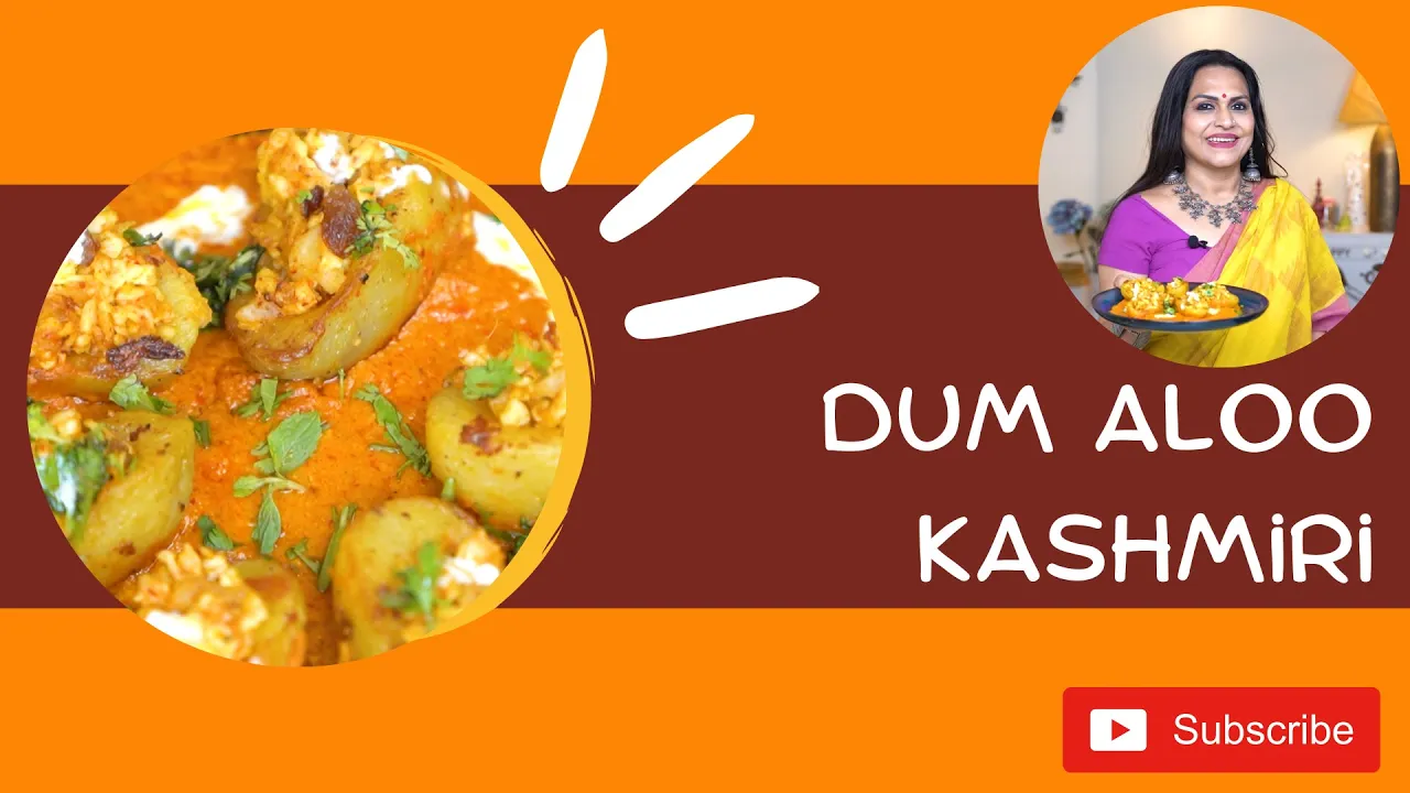 Special Kashmiri Shahi Dum Aloo Recipe        With @DelMonteIndia Pomace Oil