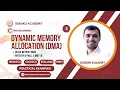 Dynamic Memory Allocation in C Hindi Part 3 malloc calloc free Function Suraku Academy