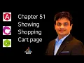 Creating and Routing to Shopping cart page angular only
