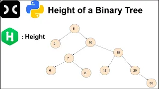 Tree Height of a Binary Tree HackerRank Recursion Python
