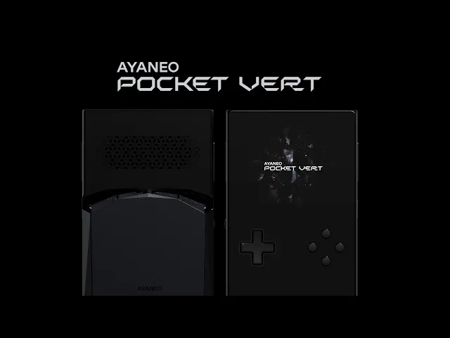 AYANEO Pocket VERT：the ultimate creation for retro handheld enthusiasts, coming soon