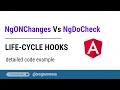 NgDoCheck vs NgOnChanges Difference Change Detection in Angular