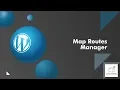 Custom Map Routes Manager to Draw Routs Plugin Tutorial WordPress