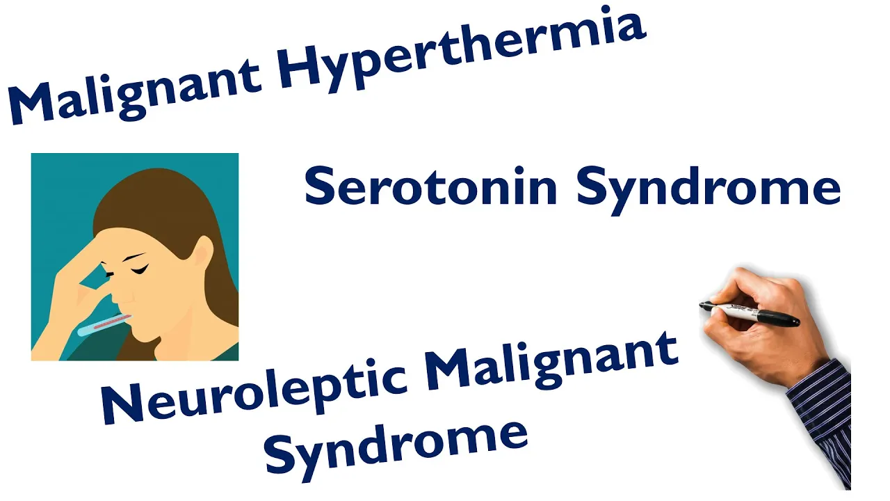 Malignant Hyperthermia vs Serotonin Syndrome vs Neuroleptic Malignant Syndrome Made Easy!