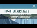 ITT440 LAB 6