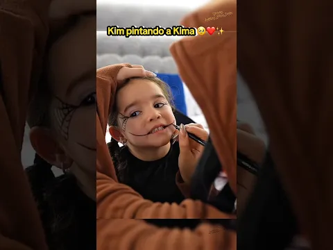 KIMBERLY PINTANDO A KIMA 🥹❤️ AH PERO JUAN PINTANDO A JUANITO 😳 | #jukilop #shorts #kimberlyloaiza