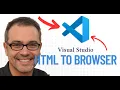 How To View HTML Code In A Browser Visual Studio Code Quick Easy