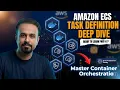AWS ECS Task Definitions CPU Memory Networking Logs For Cloud DevOps