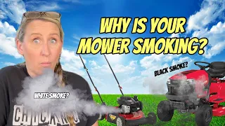 Why Is Your Mower Smoking Diagnosing 101 Small Engine Repair