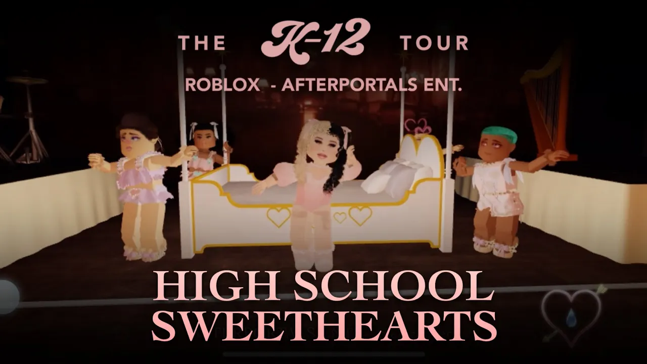 Melanie Martinez - High School Sweethearts - The K-12 Tour In Roblox | AFTERPORTALS ENT.