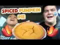 I PRANKED Nic with a Spicy Pumpkin Pie Tasty Prank