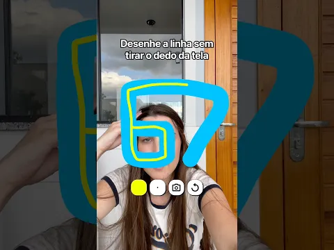 DESENHE A LINHA SEM TIRAR O DEDO 🤯 #shortsviral #humor