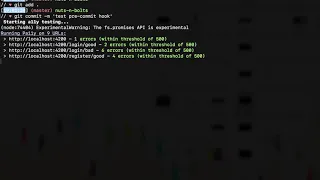 Custom Git Hooks Demo