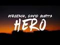 Download Lagu Afrojack \u0026 David Guetta - Hero (Lyrics)