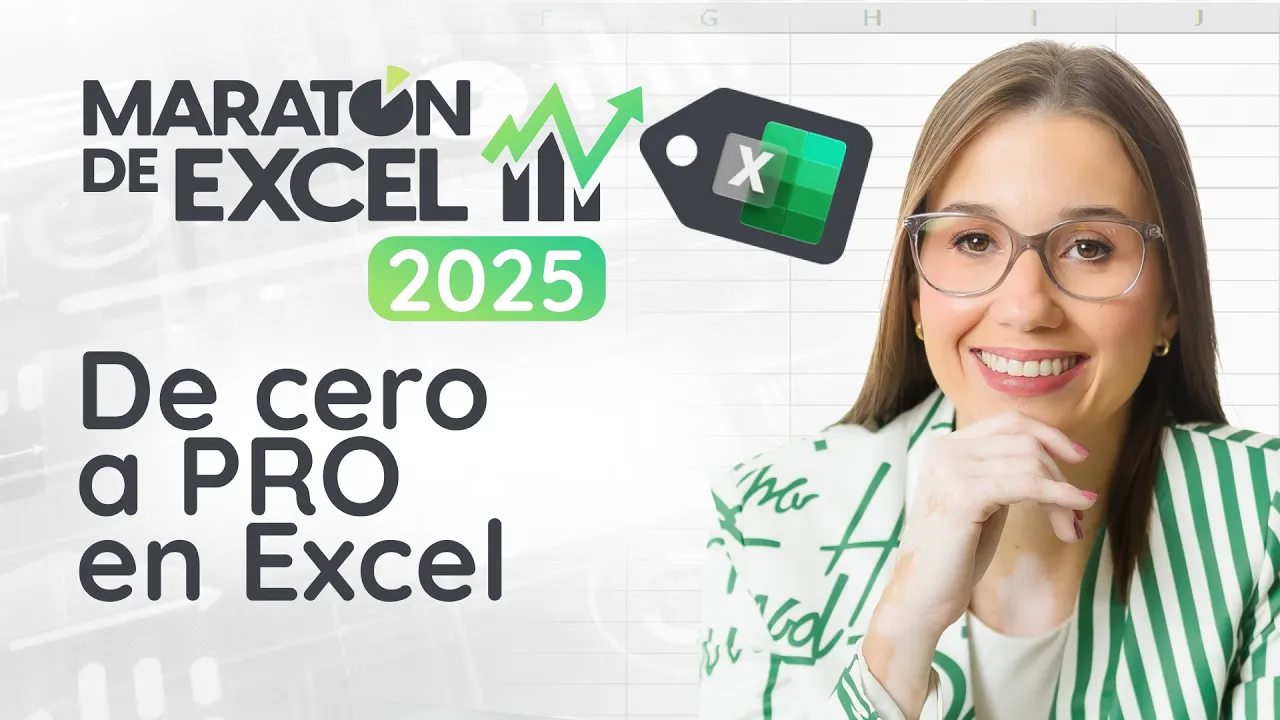 SMARTpro Academy — Maratón de Excel: Aprende a dominar la herramienta de forma fácil y rápida (YouTube video ad)