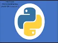 Python Programming Introduction By Pushkar Raj